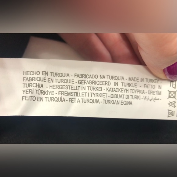 Zara kids black leggings with pink/white stripes, size 9 years (134 cm) - Picture 10 of 14